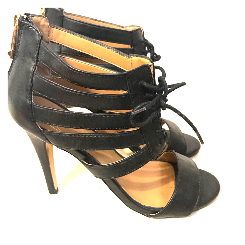 Report Signature 'Zesta' Open Toe Lace-Up Sandal